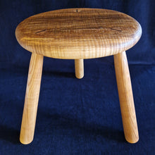 Load image into Gallery viewer, Hand Made Stool - Cornish Oak # 45
