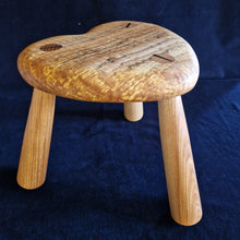 Load image into Gallery viewer, Hand Made Stool - Cornish Oak # 46
