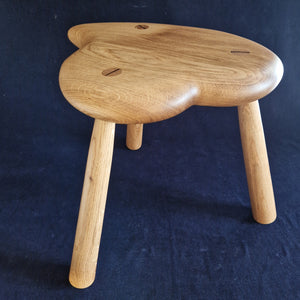 Hand Made Stool - Cornish Oak # 47