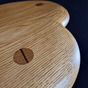 Hand Made Stool - Cornish Oak # 47