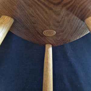 Hand Made Stool - Cornish Oak # 48