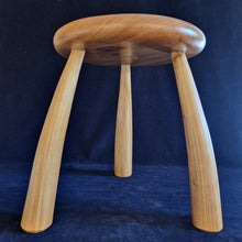 Load image into Gallery viewer, Hand Made Stool - Cornish Cherry # 51
