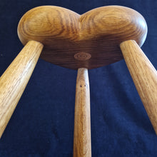 Load image into Gallery viewer, Hand Made Stool - Cornish Oak # 52
