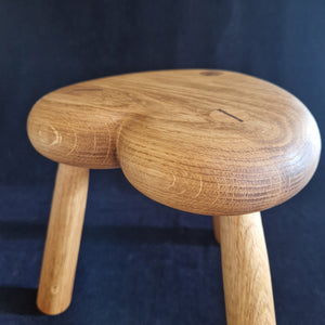 Hand Made Stool - French Oak # 59