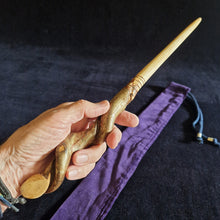 Load image into Gallery viewer, Wooden Wand # 57 - Cornish Hazel
