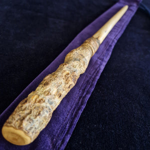 Wooden Wand # 58 - Cornish Holly