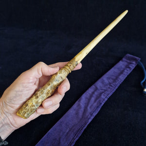 Wooden Wand # 58 - Cornish Holly