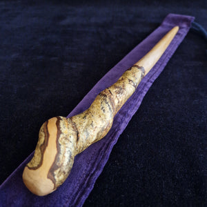 Wooden Wand # 61 - Cornish Birch