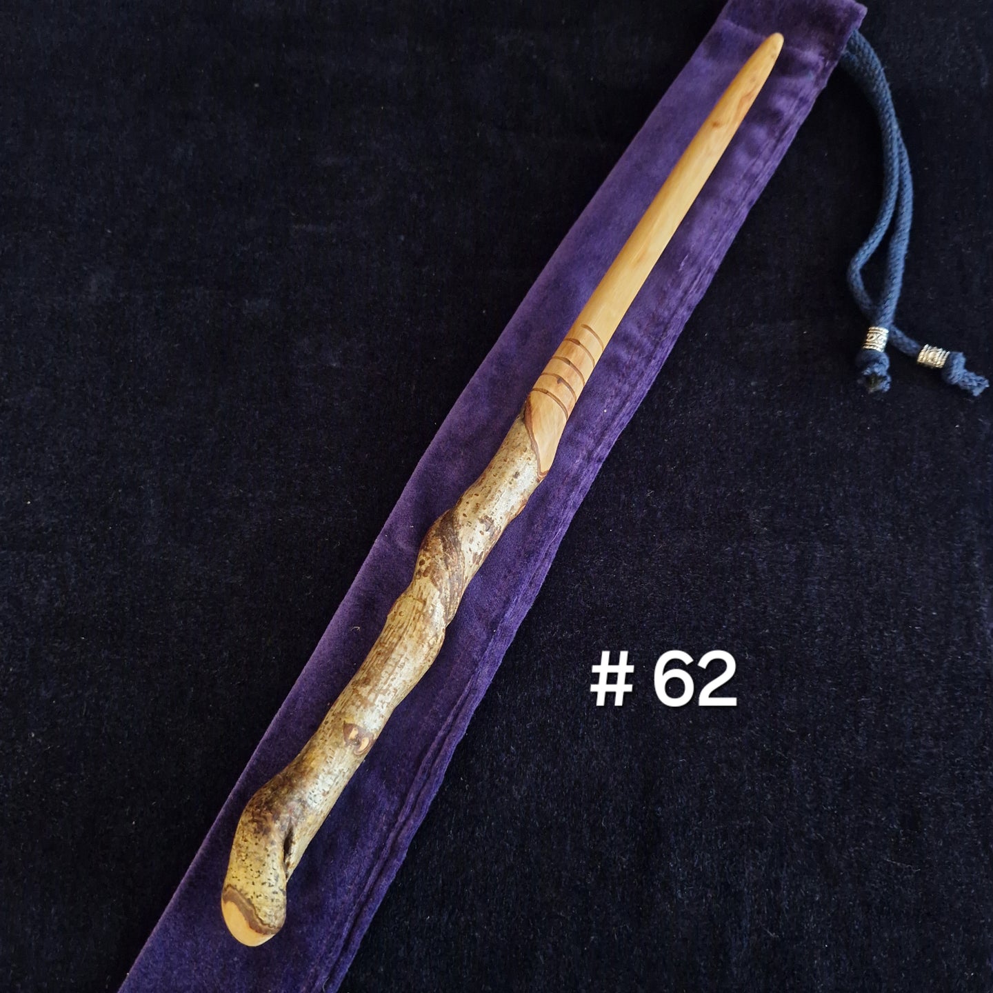 Wooden Wand # 62 - Cornish Birch