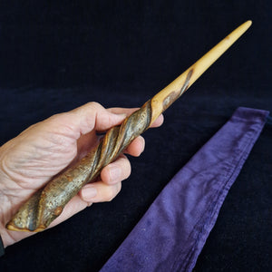 Wooden Wand # 63 - Cornish Birch