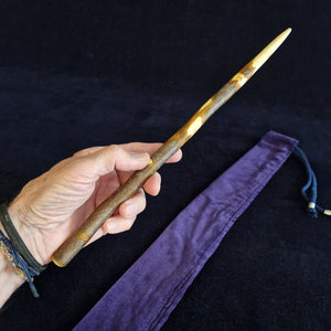 Wooden Wand # 66 - Cornish Hawthorn