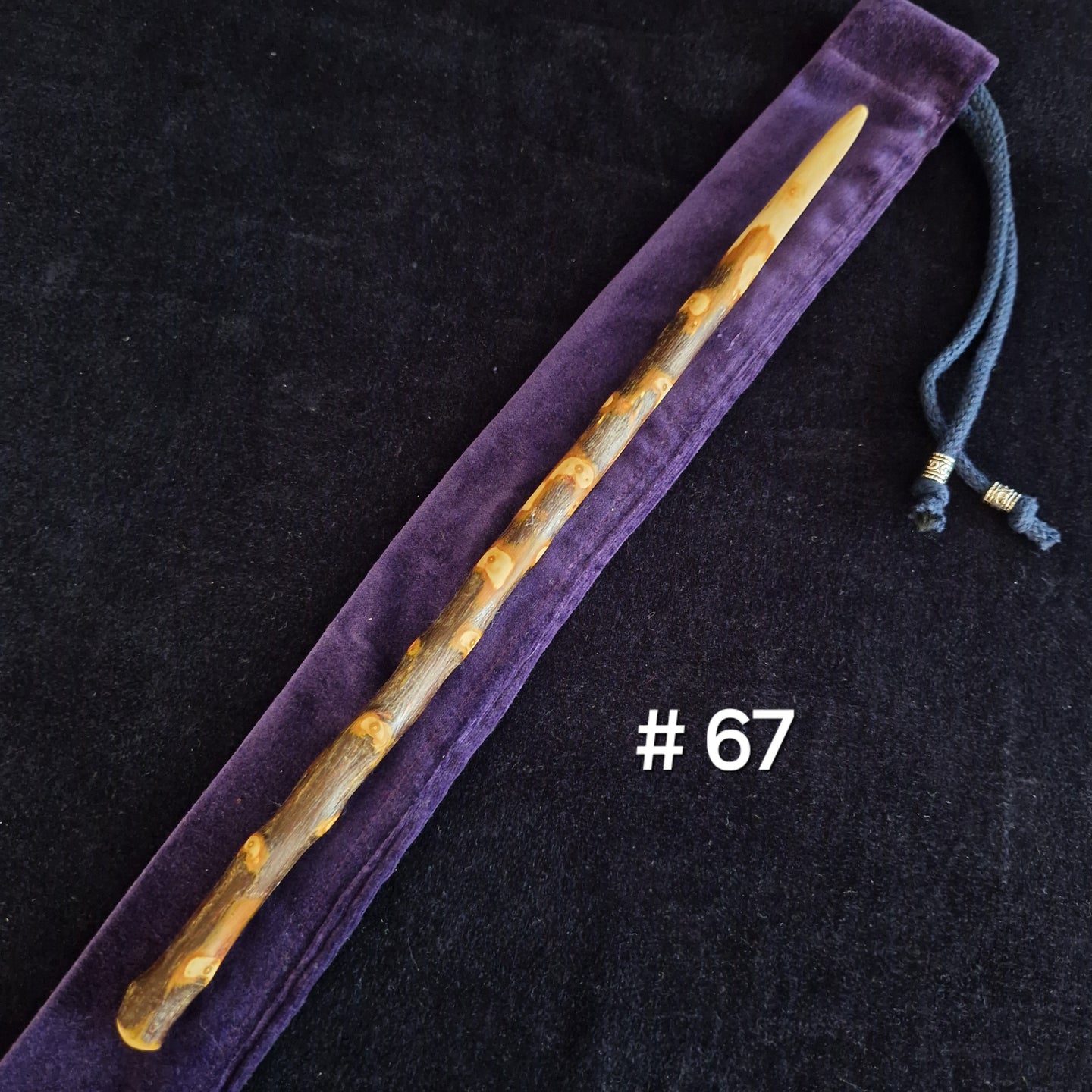 Wooden Wand # 67 - Cornish Hawthorn