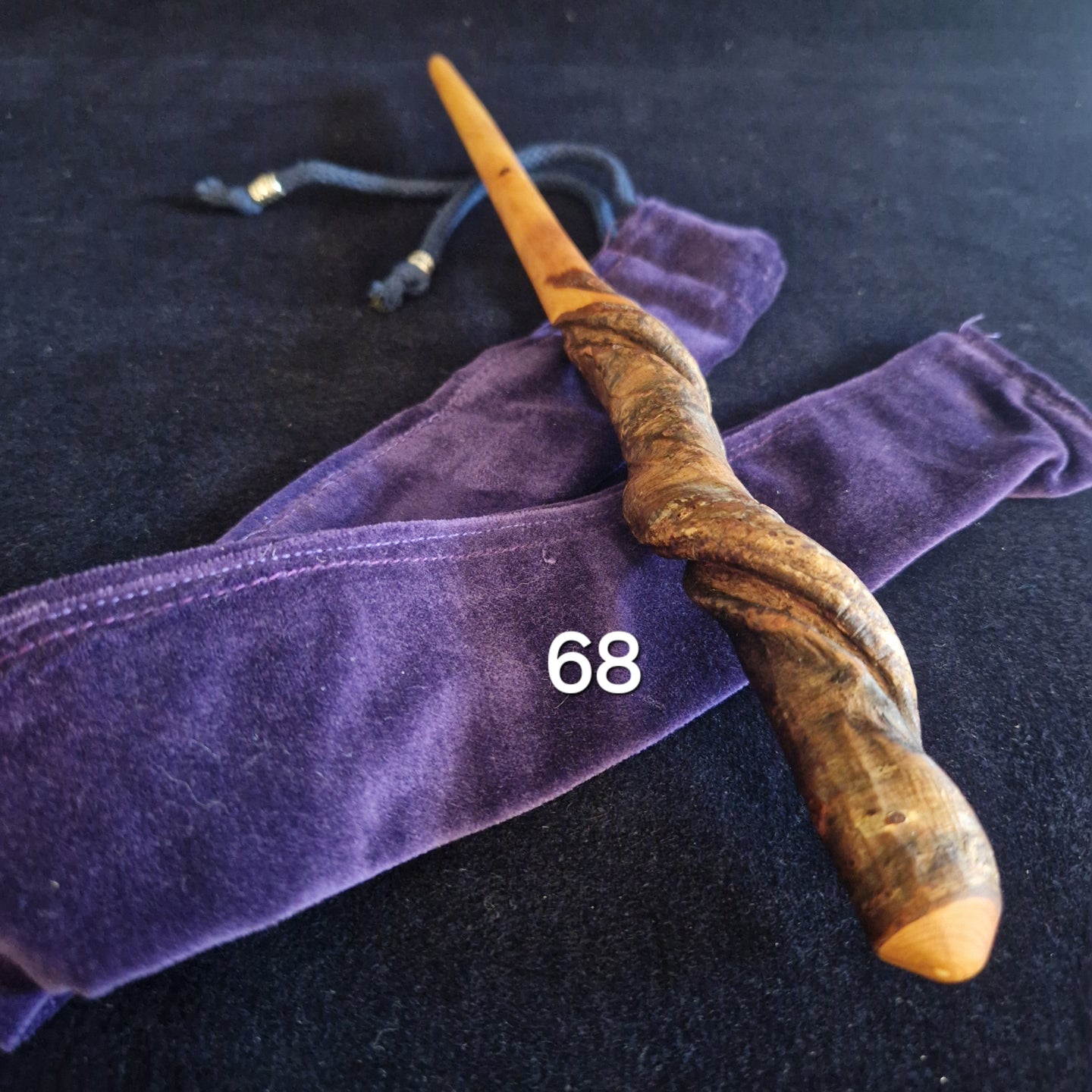 Wooden Wand # 68 - Cornish Hazel