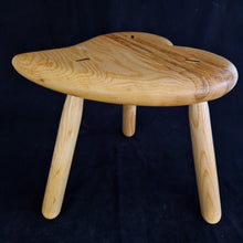 Load image into Gallery viewer, Hand Made Stool - Cornish Ripple Ash # 62
