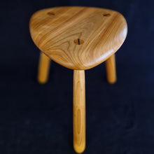 Load image into Gallery viewer, Hand Made Stool - Cornish Cherry # 63
