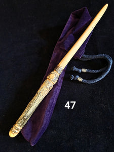 Wooden Wand #47 - Cornish Holly