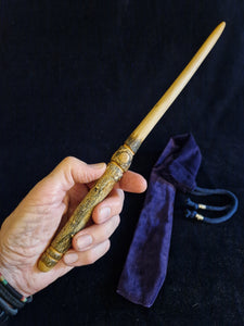 Wooden Wand #47 - Cornish Holly