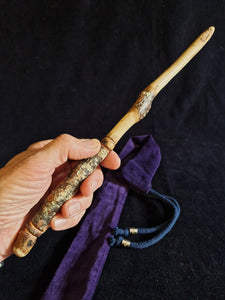 Wooden Wand #50 - Cornish Hawthorne