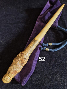 Wooden Wand #52 - Cornish Holly