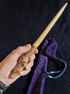 Wooden Wand #52 - Cornish Holly